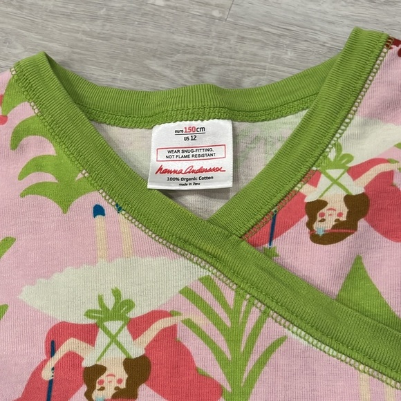 Hanna Andersson Pink Sugarplum Fairy Gift Long
John Pajama Set Girls 12 / 150 CM - Picture 5 of 8